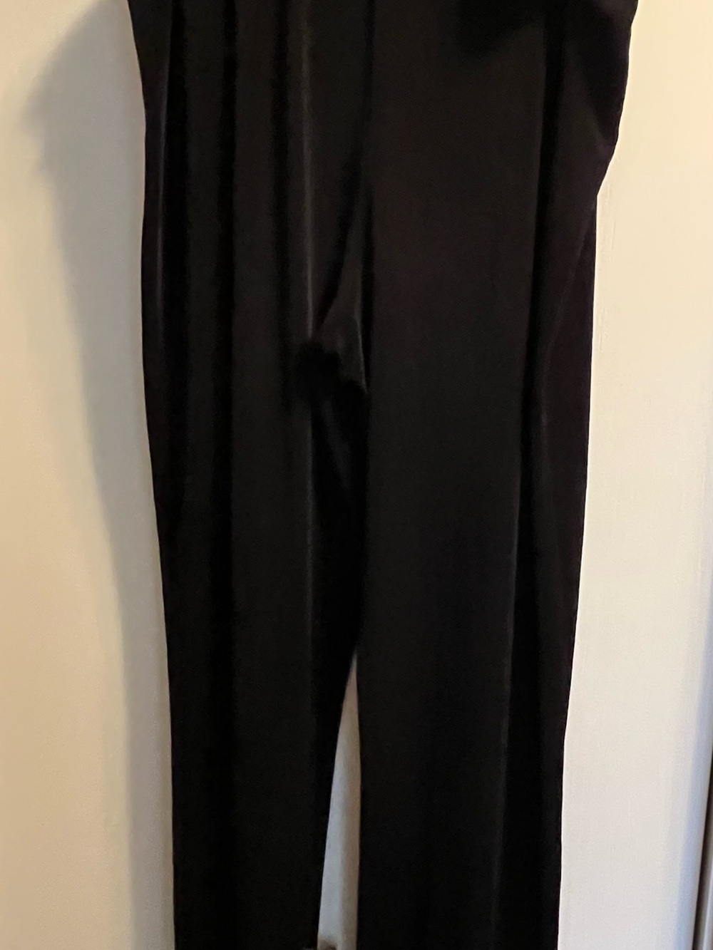 Chico’s Travelers Black Women's Stretch Wide-Leg Pants